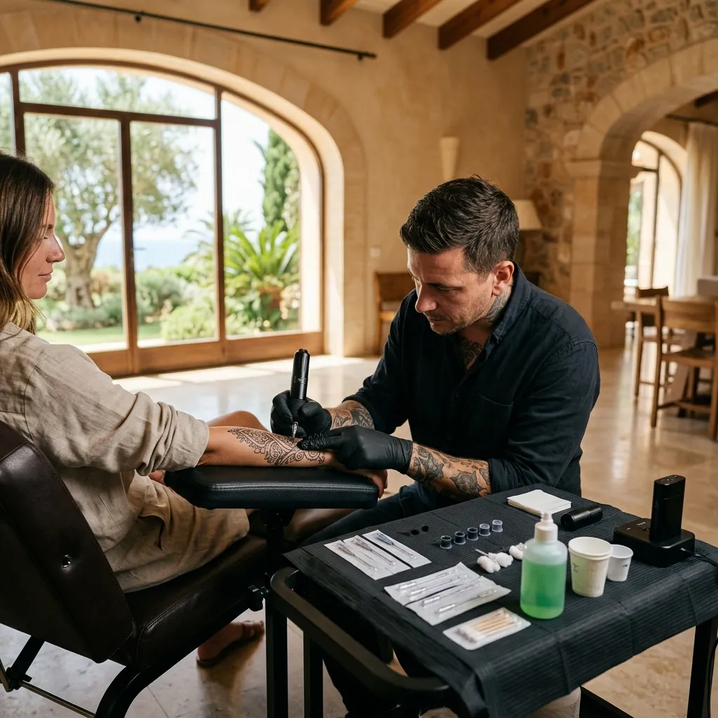 Tatuaje a domicilio premium en Mallorca